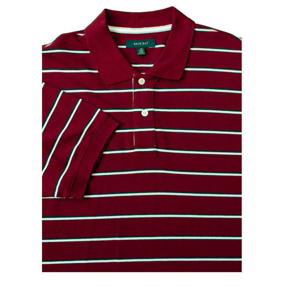O2 BACKBAY G120113 STRIPE POLO 524