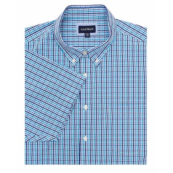 O2 GAZ MAN SSHS12055 SEERSUCK SHIRT 510