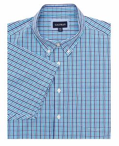 O2 GAZ MAN SSHS12055 SEERSUCK SHIRT 510