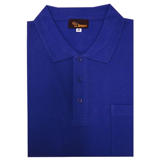 BRONCO PLAIN PIQUE POLO