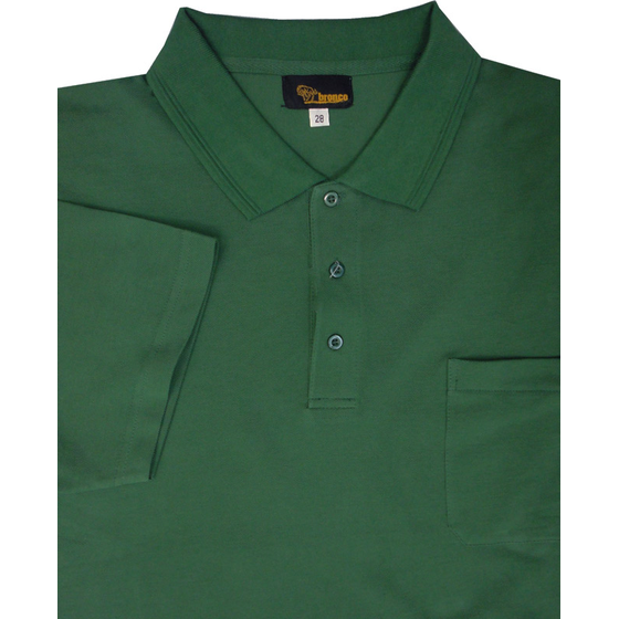 BRONCO PLAIN PIQUE POLO