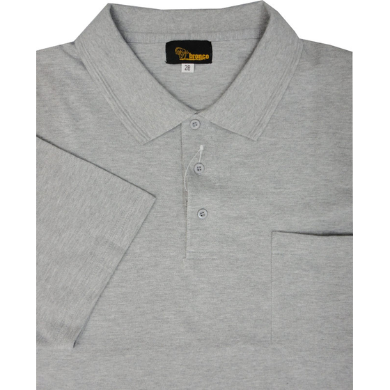 BRONCO PLAIN PIQUE POLO