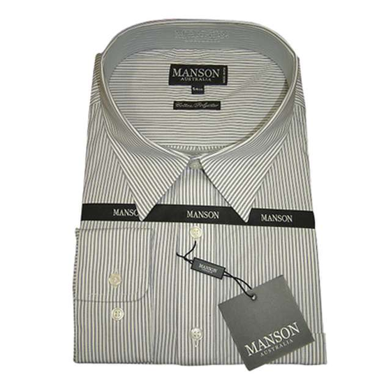 MANSON C307 TRAMLINE STRIPE LS CA