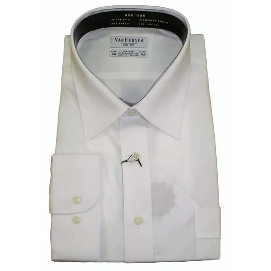 VAN HEUSEN AWF01 NON-IRON POPLIN DUO CUF