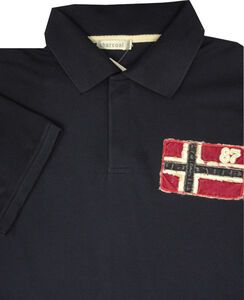 13 CHARCOAL KS12267 FLAG POLO 7432