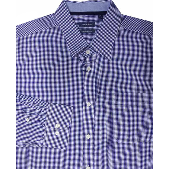 43 BACKBAY G320206 MINI GINGHAM LS 573