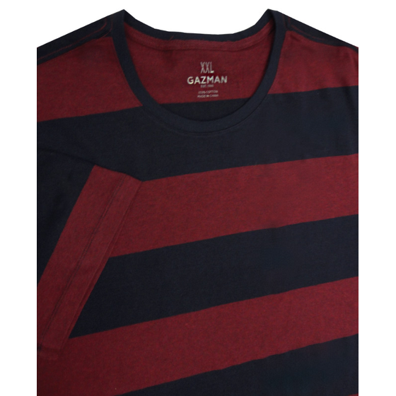 33 GAZMAN TSHW13005 STRIPE TSHIRT 564