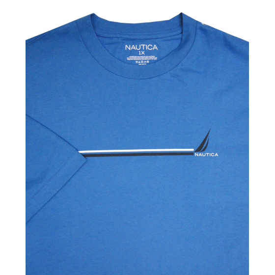33 NAUTICA NAQ21054 STIP LOGO TSHIRT 501