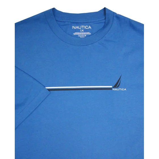 33 NAUTICA NAQ21054 STIP LOGO TSHIRT 501