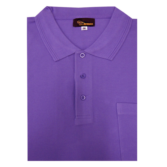 BRONCO PLAIN PIQUE POLO