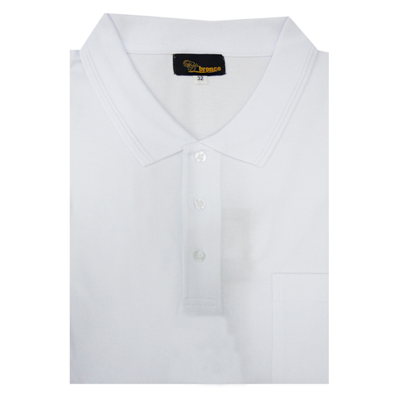 BRONCO PLAIN PIQUE POLO