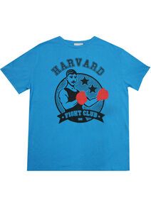 CHARCOAL 13008 HARVARD FIGHT TSHIRT