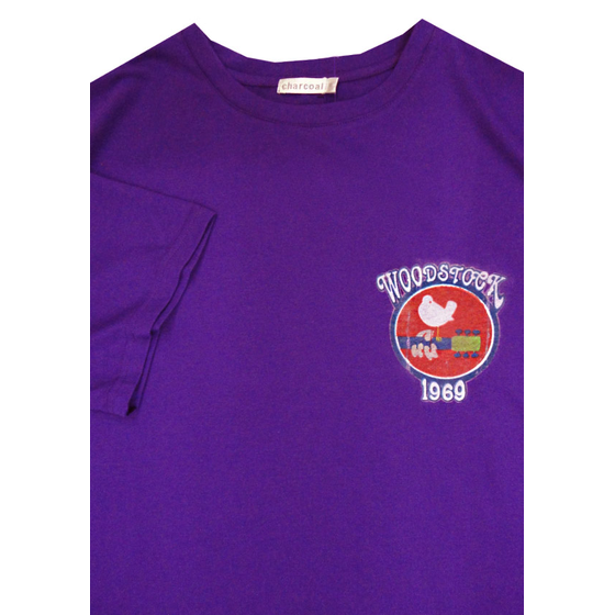 CHARCOAL 13005 WOODSTOCK TSHIRT