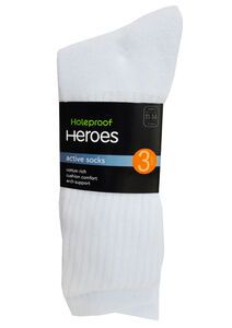 HOLEPROOF S21943 3 PACK SPORT CREW 