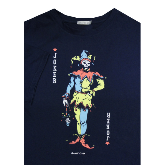 83 CHARCOAL KS13049 JOKER TSHIRT