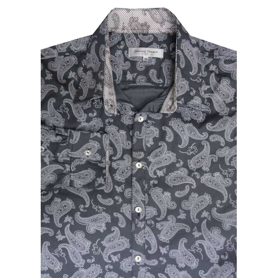 N3 JIMMY STUART SLATE PAISELY LS