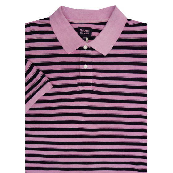 N3 SAND ISLAND S4108 STRIPE POLO