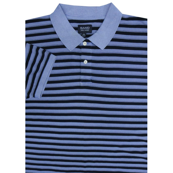 N3 SAND ISLAND S4108 STRIPE POLO