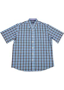 83 BACK BAY G430215 COTLINEN CHECK SS