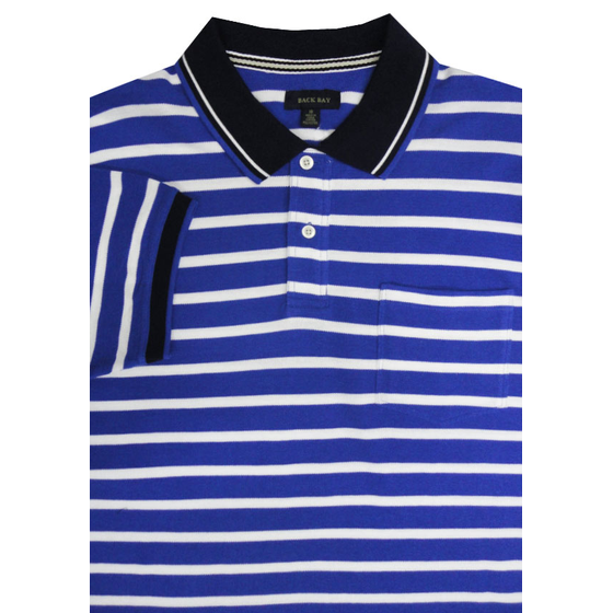 D3 BACK BAY G430118 STRIPE POLO