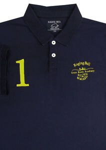 83 RAGING BULL A131874 CHAMBRAY POLO
